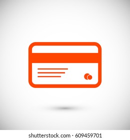 card icon, vector best flat icon EPS