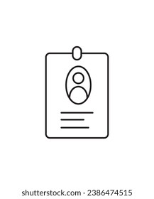 card icon, vector best line icon.