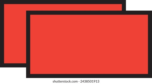 card icon vector and illustration
