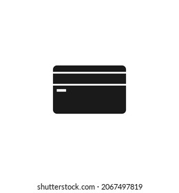 plantilla de logotipo de ilustración vectorial de icono de tarjeta para muchos fines. Aislado sobre fondo blanco.