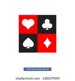 Card icon vector illustration template