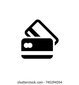 Icono de tarjeta, vector de icono de tarjeta, en estilo plano moderno aislado en fondo blanco. Icono de tarjeta, ilustración de icono de tarjeta