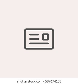 Card id icon