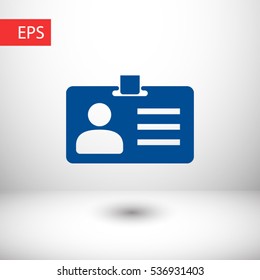 card id icon. One of set web icons