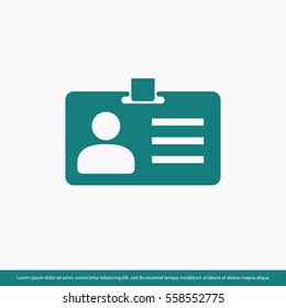 card id icon. One of set web icons