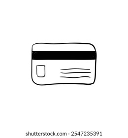 Card Illustration Representing Communication, Payment, and Connectivity