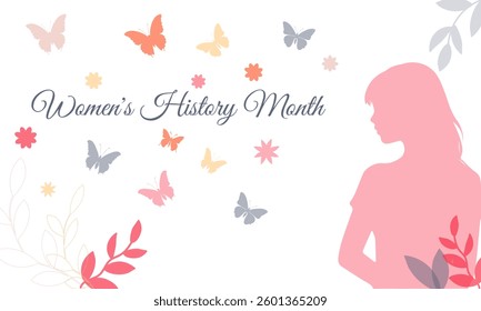 card for international women's day, women's history month