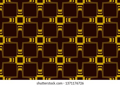 Card, Invitation, cover template design, line art background. and golden Abstract geometric pattern. Tribal ethnic ornament in arabic style. 