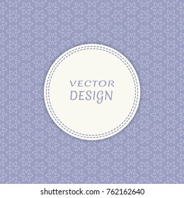 Card, Invitation, cover template design, line art background. Abstract geometric pattern with place for the text. Tribal ethnic ornament in arabic style. Christmas, New Year card decoration