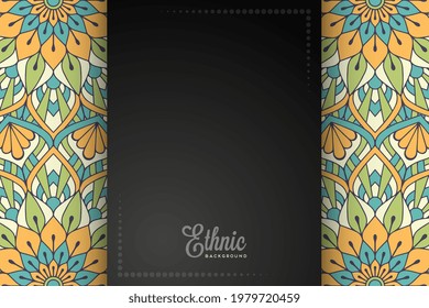 fondo de estilo ético de carta o invitación 