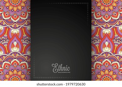 fondo de estilo ético de carta o invitación 