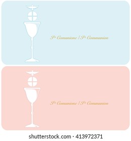 Card invitation for religious event