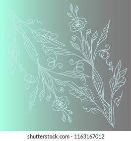 Card. Invitation, t-shirt print. Tattoo element.Vector illustration.