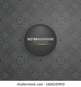 Card or invitation. Vintage decorative elements