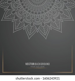 Card or invitation. Vintage decorative elements