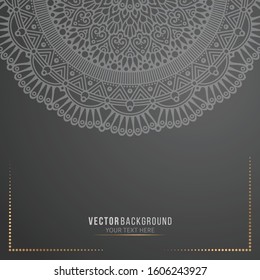 Card or invitation. Vintage decorative elements