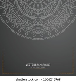 Card or invitation. Vintage decorative elements