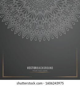 Card or invitation. Vintage decorative elements