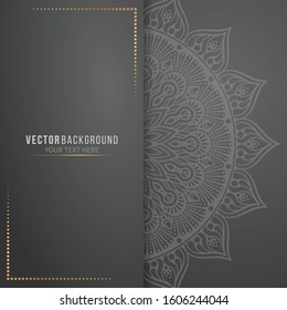 Card or invitation. Vintage decorative elements
