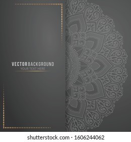 Card or invitation. Vintage decorative elements