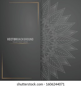 Card or invitation. Vintage decorative elements