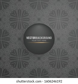 Card or invitation. Vintage decorative elements