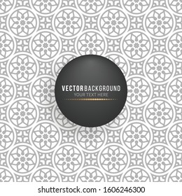 Card or invitation. Vintage decorative elements