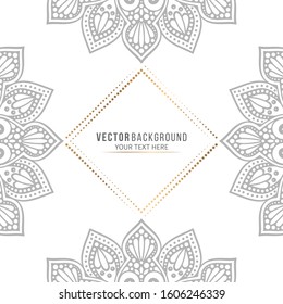 Card or invitation. Vintage decorative elements