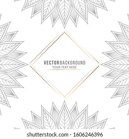 Card or invitation. Vintage decorative elements