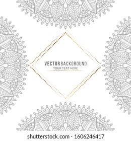 Card or invitation. Vintage decorative elements