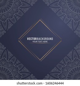 Card or invitation. Vintage decorative elements
