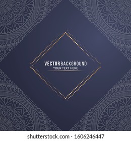 Card or invitation. Vintage decorative elements