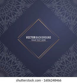 Card or invitation. Vintage decorative elements