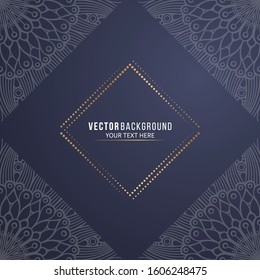 Card or invitation. Vintage decorative elements