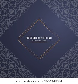 Card or invitation. Vintage decorative elements