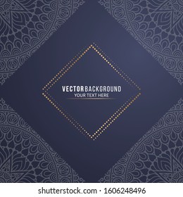 Card or invitation. Vintage decorative elements