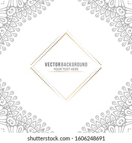 Card or invitation. Vintage decorative elements