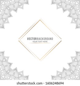 Card or invitation. Vintage decorative elements