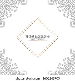 Card or invitation. Vintage decorative elements