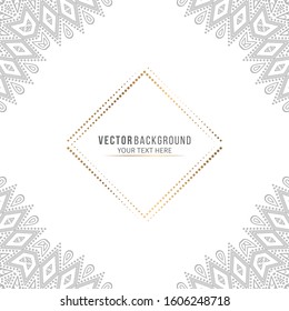 Card or invitation. Vintage decorative elements