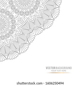 Card or invitation. Vintage decorative elements