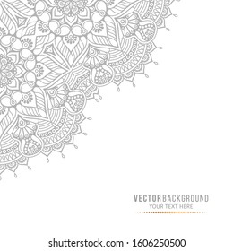Card or invitation. Vintage decorative elements