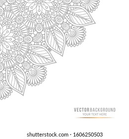 Card or invitation. Vintage decorative elements