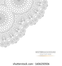 Card or invitation. Vintage decorative elements