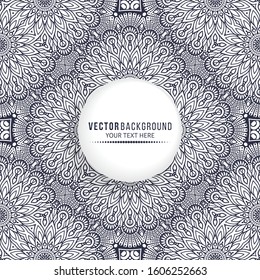 Card or invitation. Vintage decorative elements