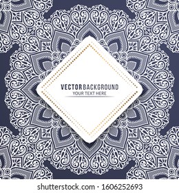 Card or invitation. Vintage decorative elements