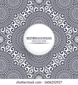 Card or invitation. Vintage decorative elements
