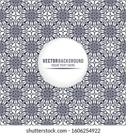 Card or invitation. Vintage decorative elements
