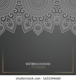 Card or invitation. Vintage decorative elements