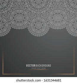 Card or invitation. Vintage decorative elements